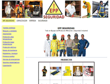 Tablet Screenshot of eppseguridad.com